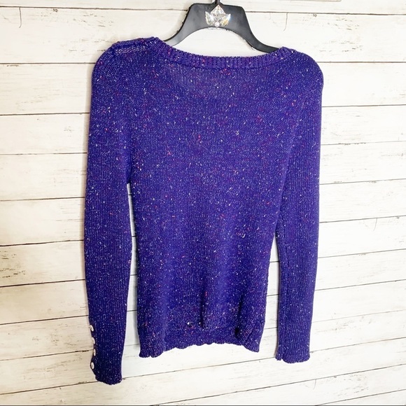 ModCloth Blue Impromptu Photoshoot Knit Sweater - Picture 4 of 11